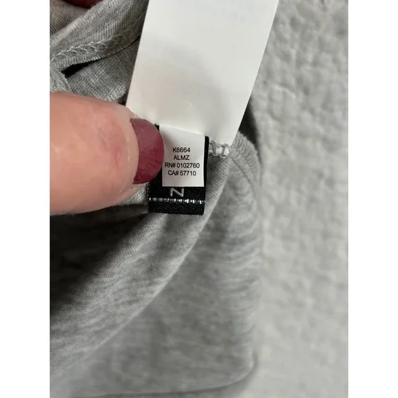 Kate Spade Gray Short Sleeve Tee with Tiger Patch - Picture 8 of 10